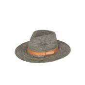 Chapeau Raphia bords longs - Westoa Gris - l'Atelier du Crochet