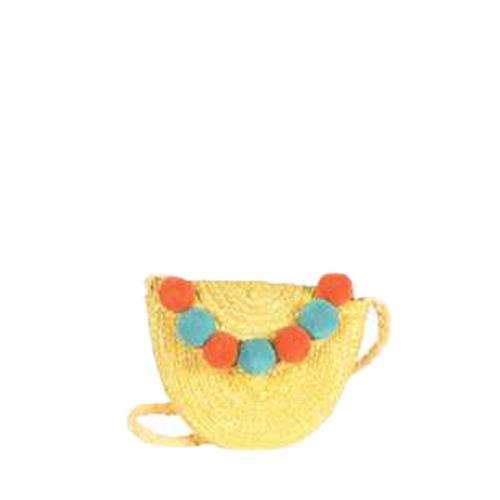 Porté travers enfant avec pompon - TROTTINE Jaune