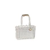 Sac cabas irisé tendance en corde avec pochon amovible - CABALUX 