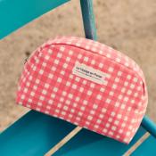 Panier isotherme imprimé vichy tendance - VICHIC Rose
