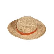 Chapeau bord long raphia - Indoa Thé