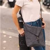 Sac porté travers tendance mixte - MINI AXEL Gris
