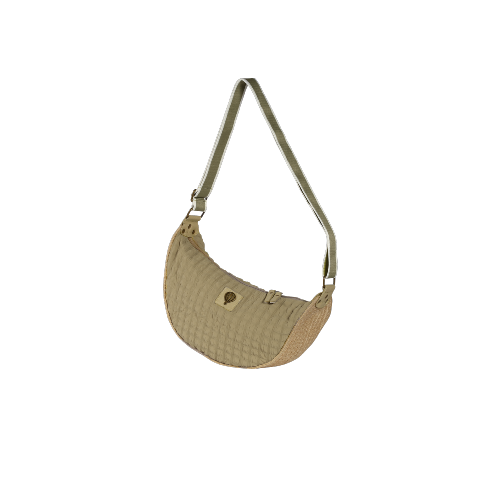 Banane fond jute tissus gauffré tendance - GAUFRANA  Taupe