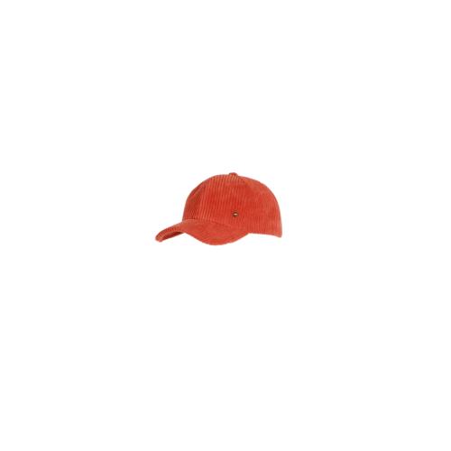 casquette velours côtelé tendance - COTISKET Brique