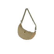 Banane fond jute tissus gauffré tendance - GAUFRANA  Taupe