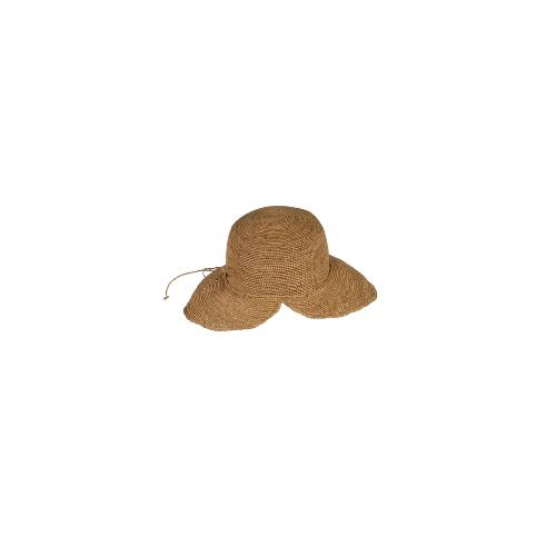 Chapeau en crochet avec jolie finition dos ouvert - FLORISOA The