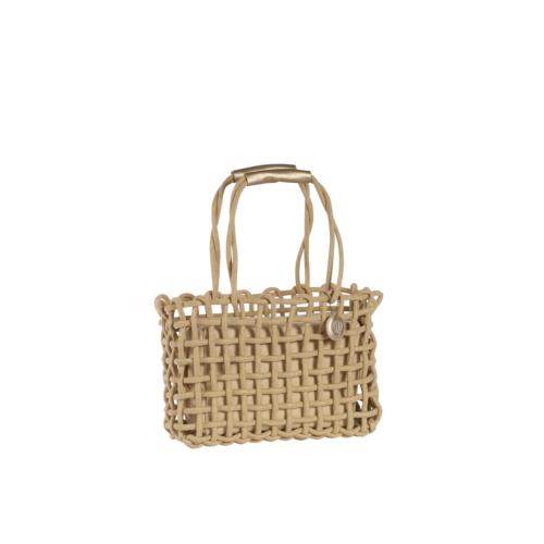 Sac cabas irisé tendance en corde avec pochon amovible - CABALUX 