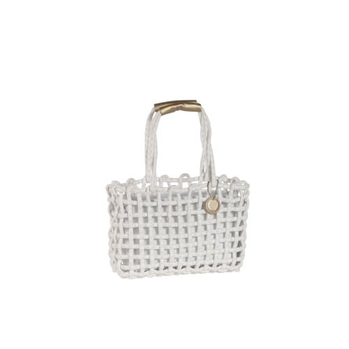 Sac cabas irisé tendance en corde avec pochon amovible - CABALUX 