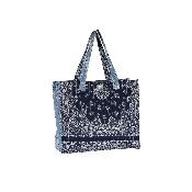 Grand cabas à motif bandana tendance - HOUSTON Marine