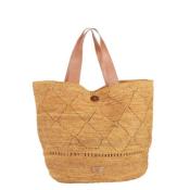 Trés grand cabas XXL crochet - FATOA Moutarde