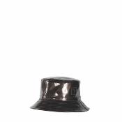 Chapeau Bob tendance matière glossy ajustable - GLOSS Carbone