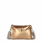 Sac manchon metallisé tendance - MANIDILLE Or
