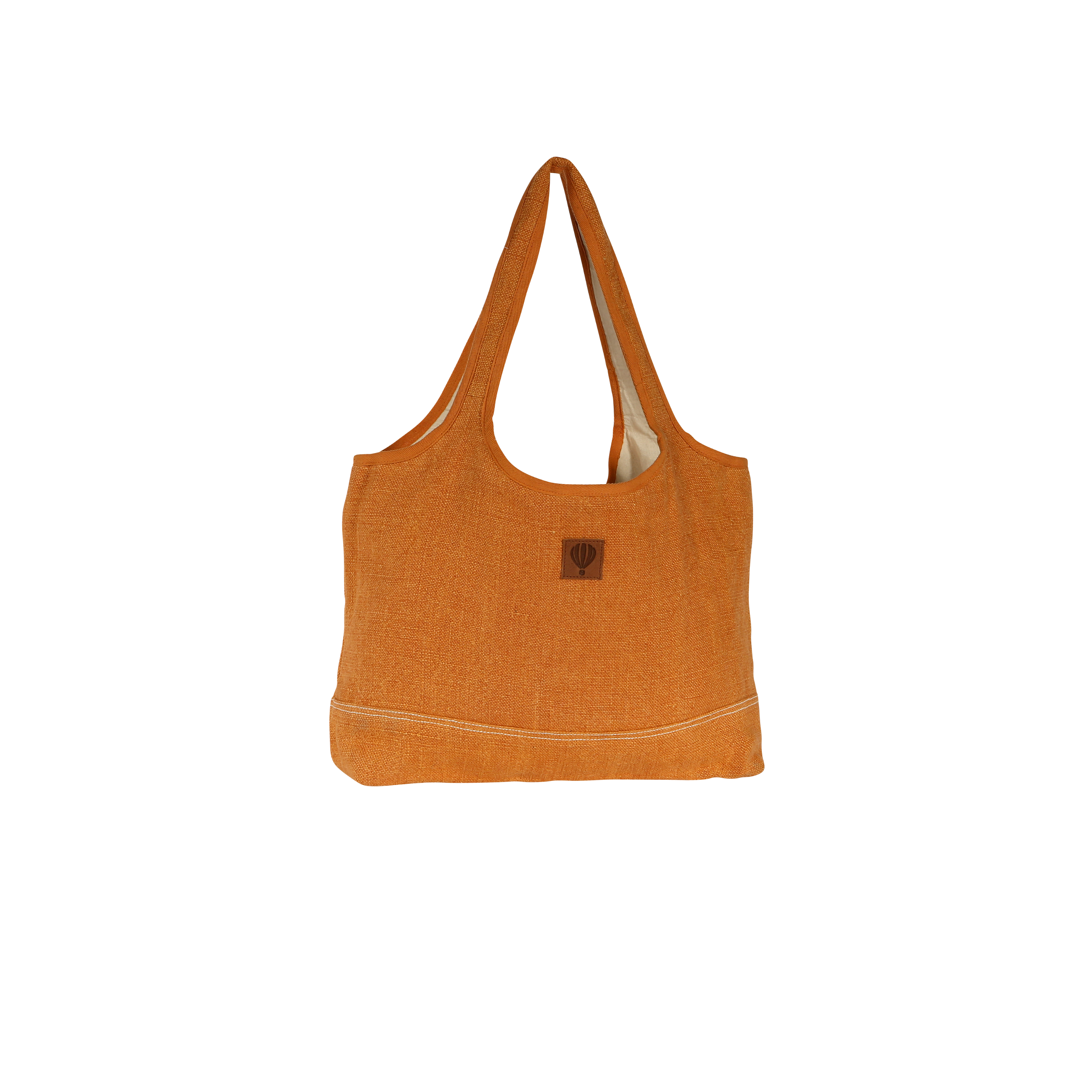 Cabas tendance en jute colorée - MARGARITA Orange