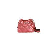 sac forme seau chauffe main doudoune métalisée - SAXODUX Brique