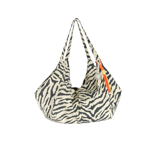 Grand sac 48H week-end imprimé zebre - MAXIZEBRA