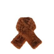 Echarpe doublé polaire effet fourrure tendance - COPELLI Fauve