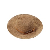 Chapeau bord long raphia - Indoa Thé