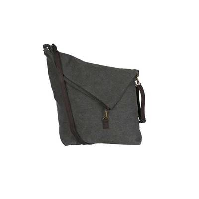 Grand sac porté travers tendance mixte - AXEL Noir