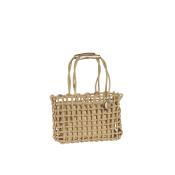 Sac cabas irisé tendance en corde avec pochon amovible - CABALUX 
