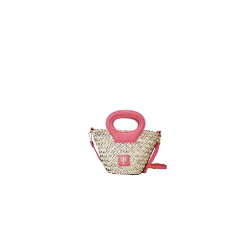 Mini panier porté travers ultra tendance - PANISPHERE Corail