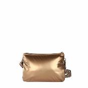 Sac manchon metallisé tendance - MANIDILLE Or