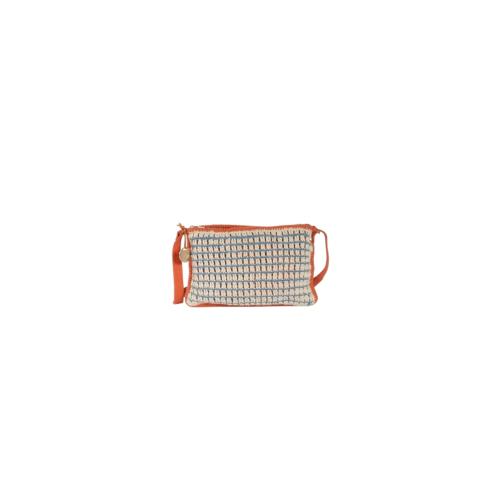Porté travers en crochet coton contratsé tendance - COLORETTE Orange