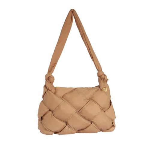 sac doudoune entrelacé tendance - CROISIDOUNE Beige