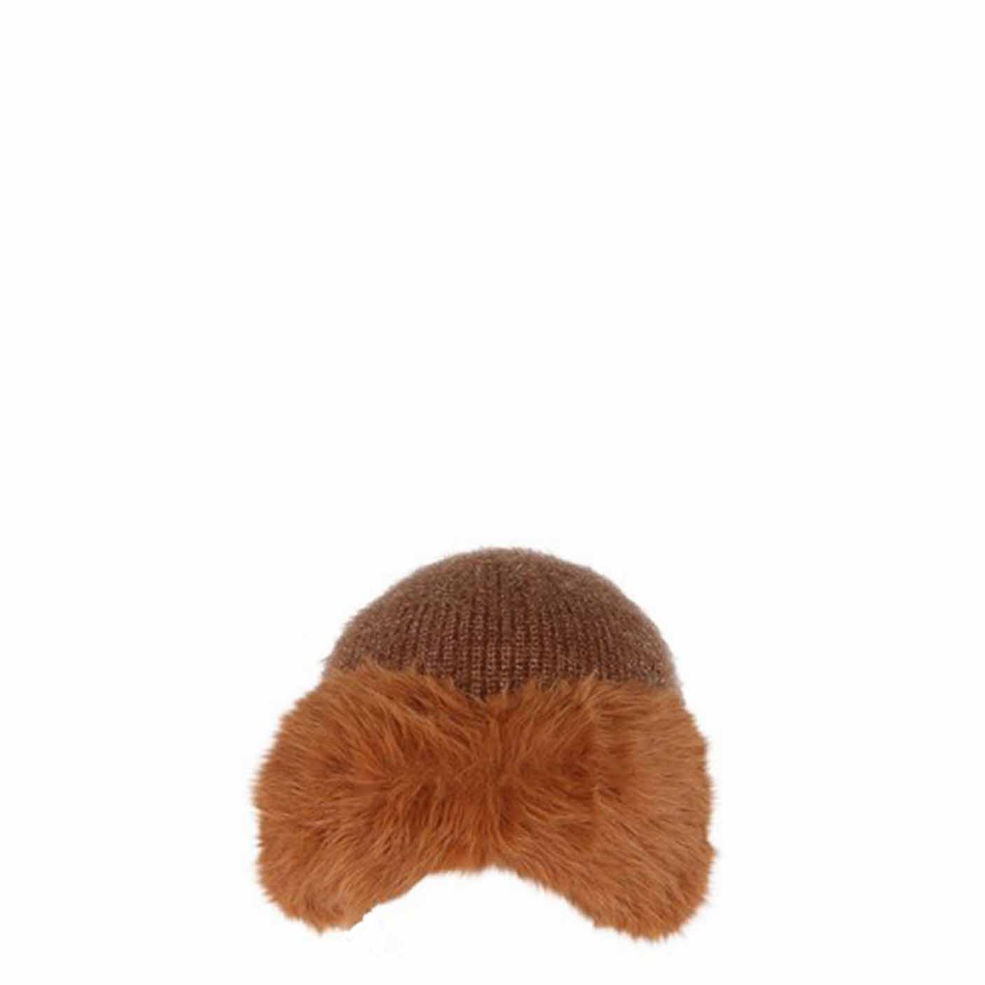 Bob effet fourrure tendance - BOPELLI Fauve