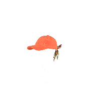 Sac de plage en éponge doublure fantaisie tendance - PATTY  Orange