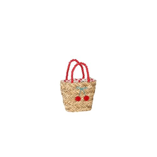 Panier enfant motif cerise - CERISES Panier enfant motif cerise - CERISES