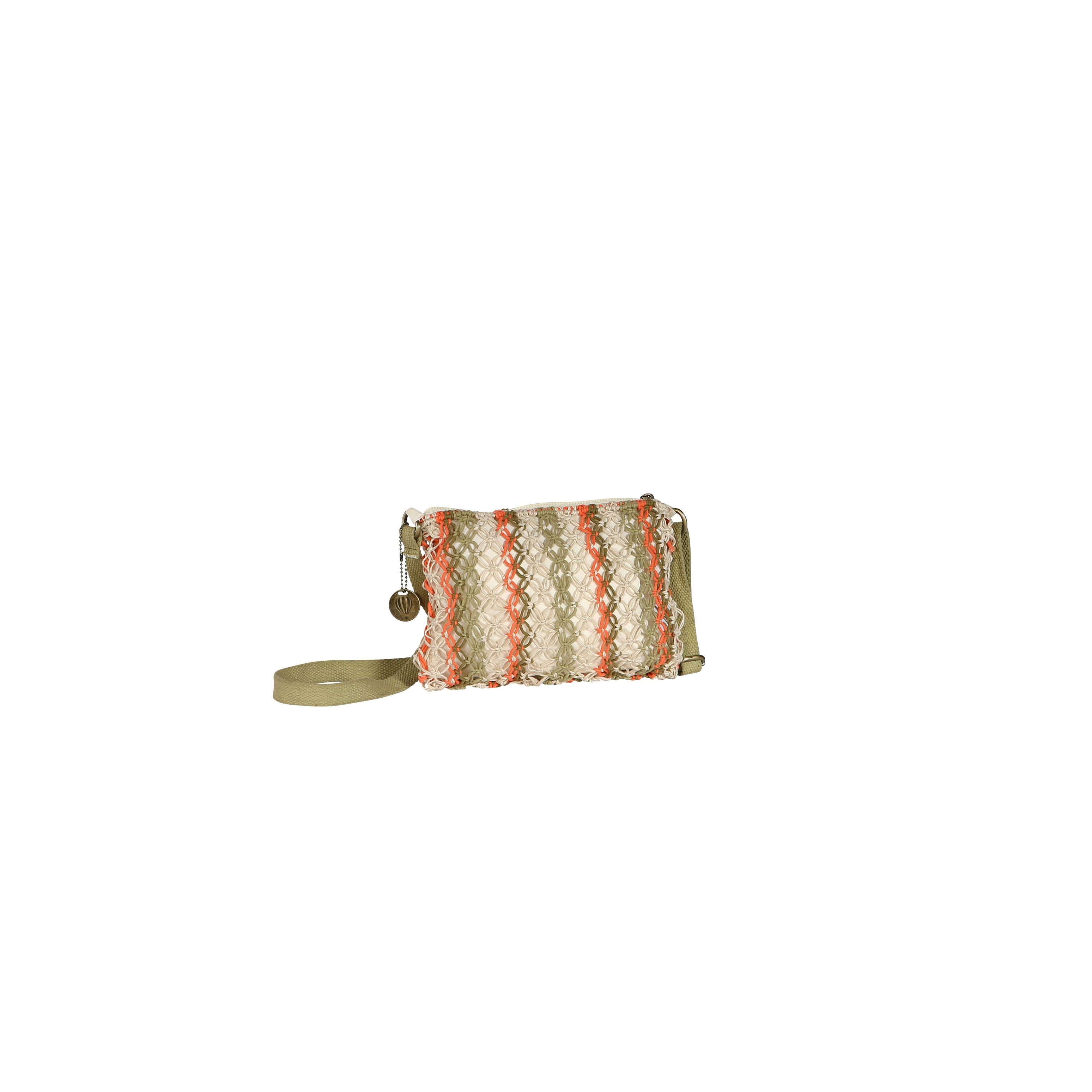 Porté travers tendance filet coloré - MINORQUE Kaki